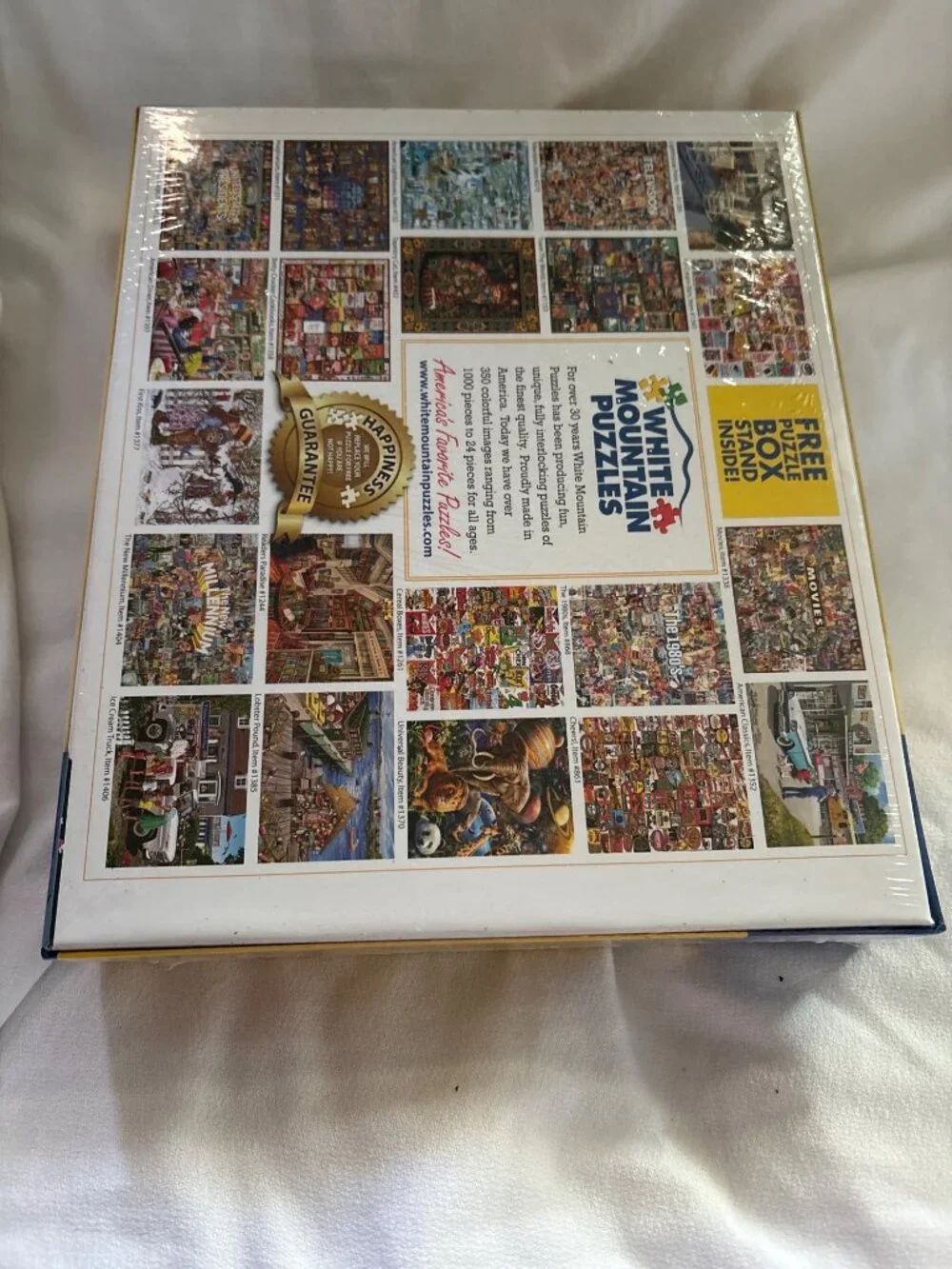 White Mountain Electronics Store 1000-Piece Puzzle HTF Garry Walton Made In USA